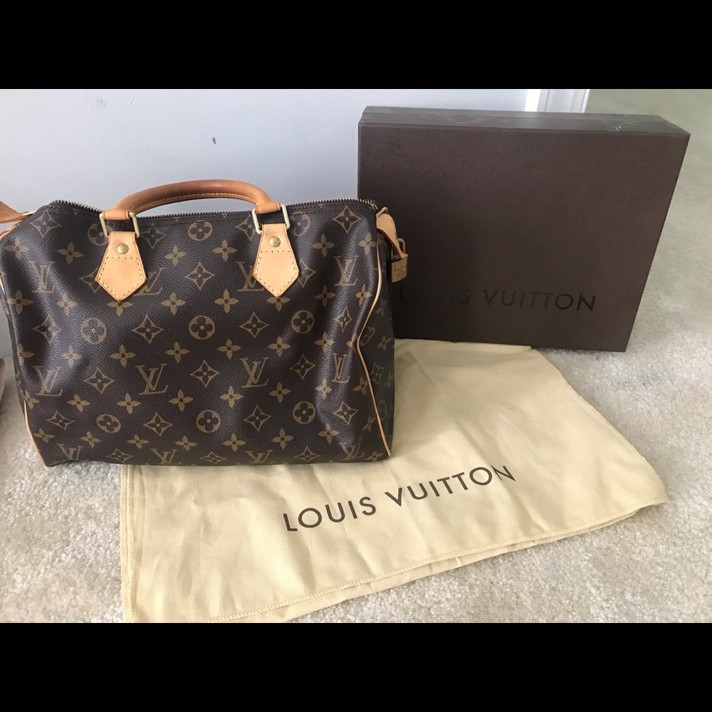 Louis Vuitton speedy 30 handbag